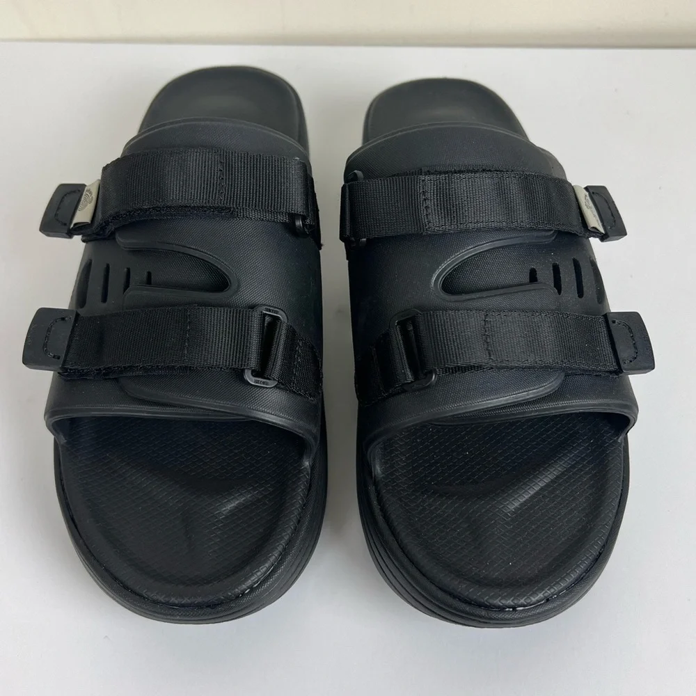 Suicoke | URICH Black Minimalist Sandal | 8 (Men’s) 10 (Women’s)